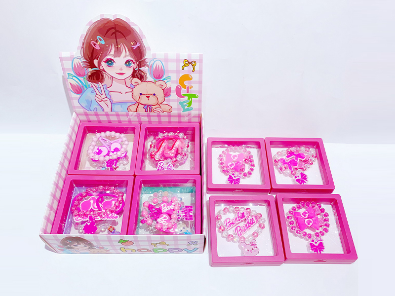 Square Jewelry(Bracelet+Hairpin) 12PCS