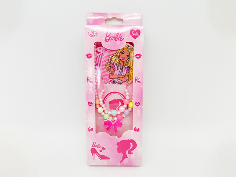Jewelry Toy Set(Necklace+Bracelet+Comb Mirror)