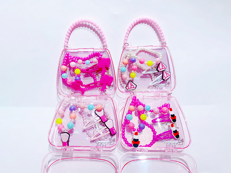 Jewelry Toy Set(Necklace+Bracelet+Hairpin)