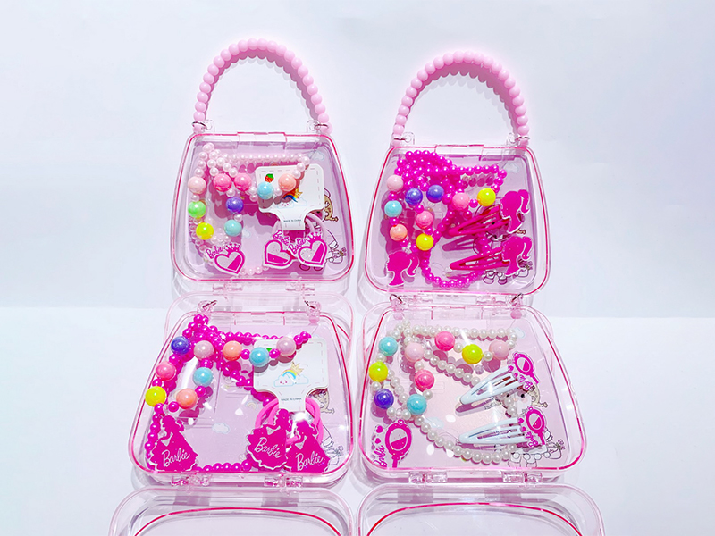 Jewelry Toy Set(Necklace+Bracelet+Hair Rope/Hairpin)