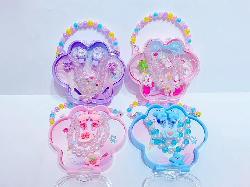 Jewelry Toy Set(Necklace+Hairpin+Ring Toy )