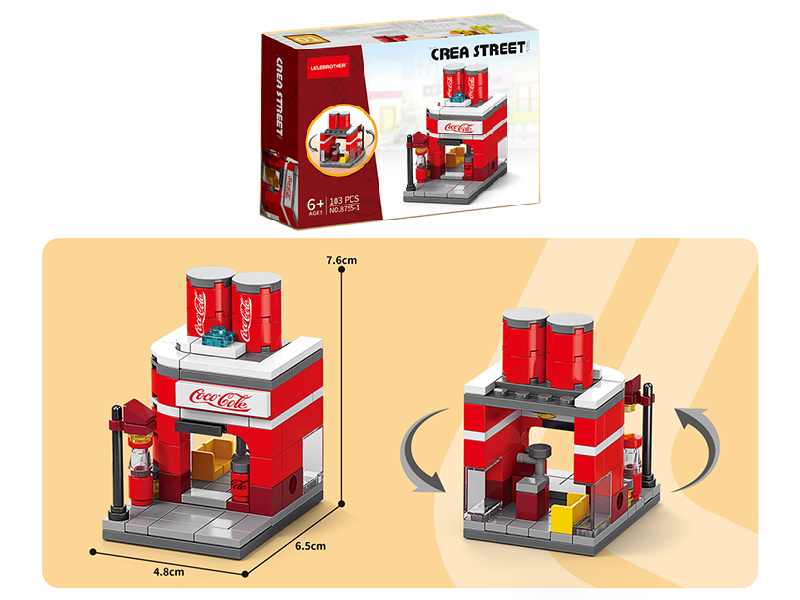 Coke Shop Building Blocks 103PCS