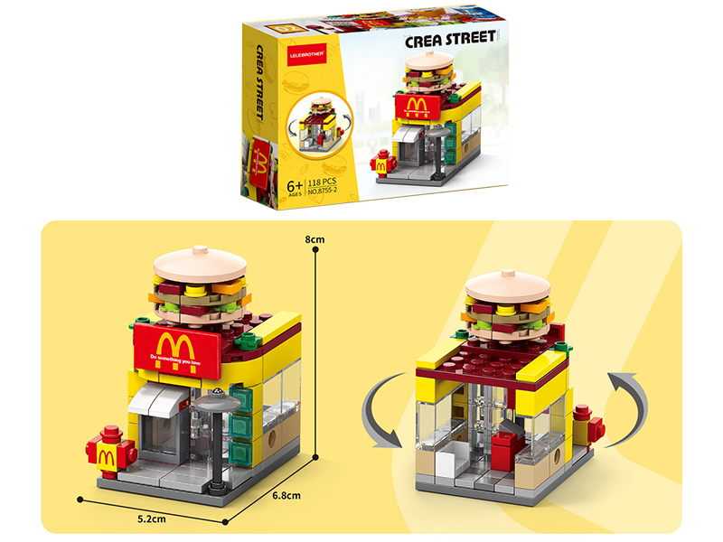 McDonald Building Blocks 118PCS