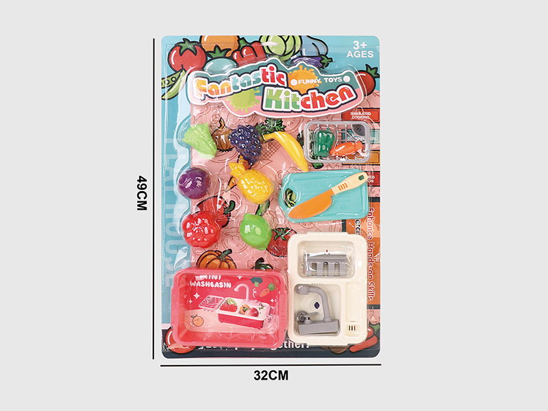Kitchen Sink + Fruits Set