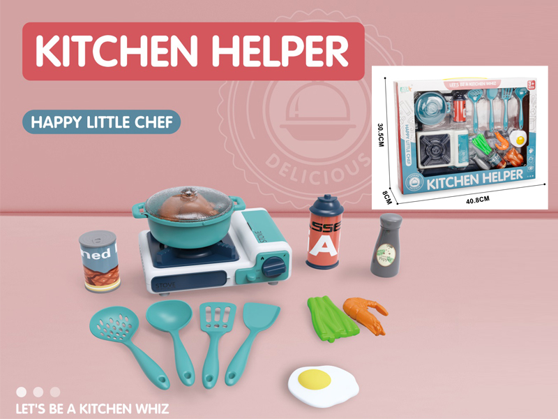 Cutting Gas Stove Toy Set