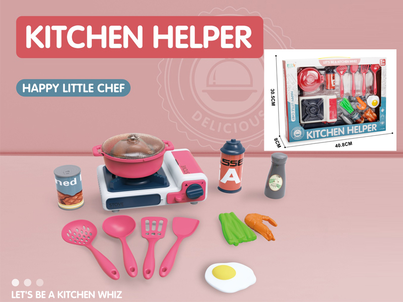 Cutting Gas Stove Toy Set