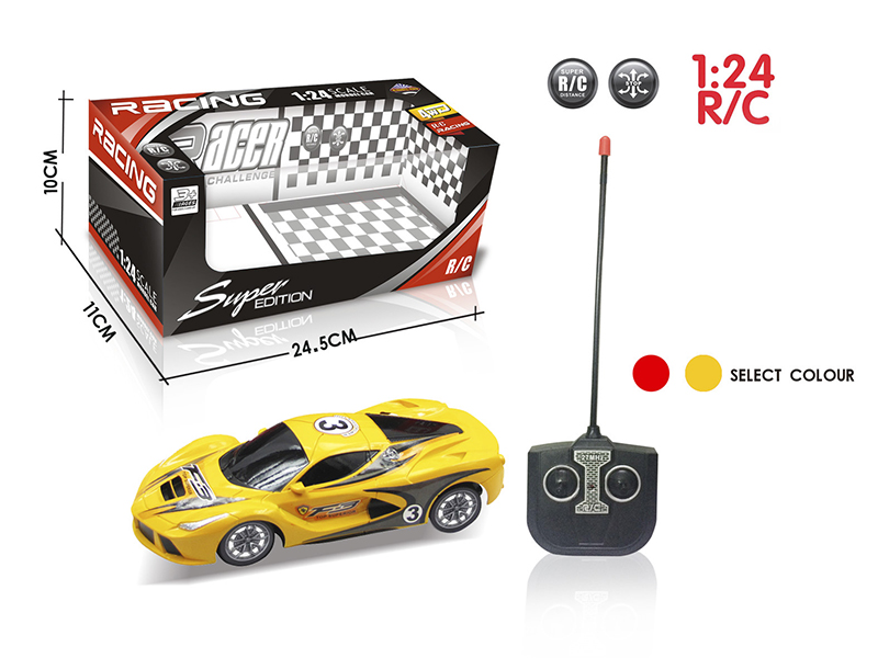1:24 Ferrari 4-Channel Remote Control Racing Car
