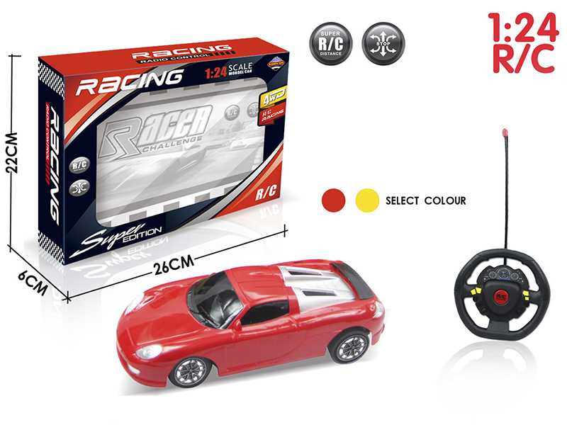1:24 Porsche 4-Channel Remote Control Simulated Car