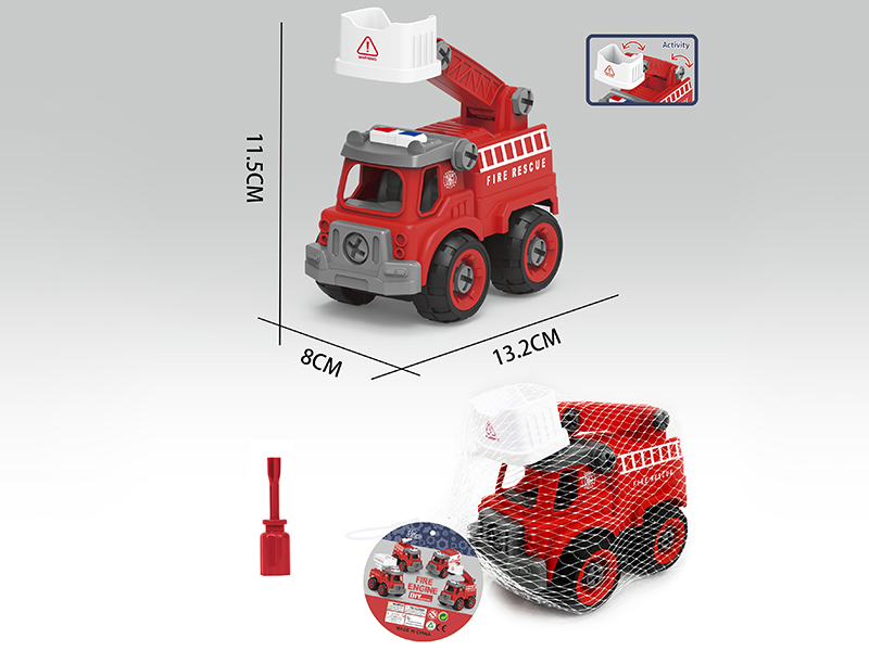 DIY Assembly Aerial Ladder Truck