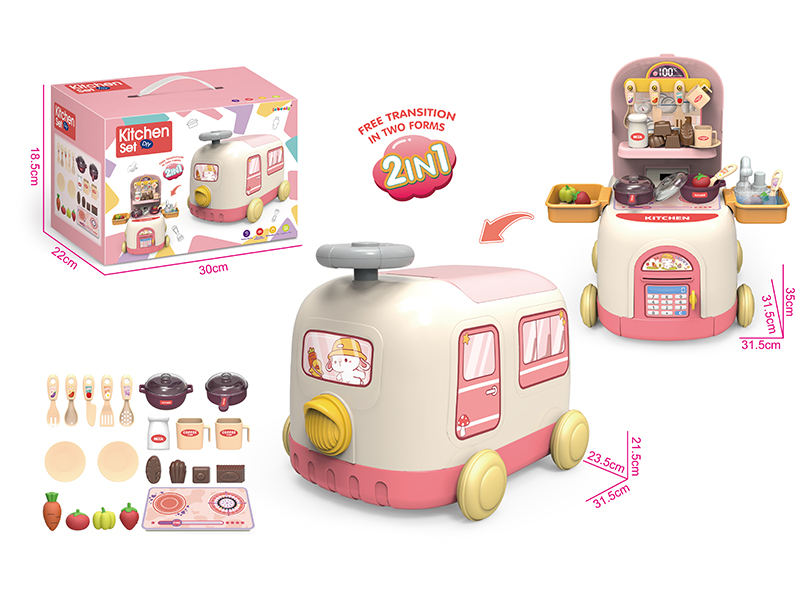 Kitchen Set Storage Train