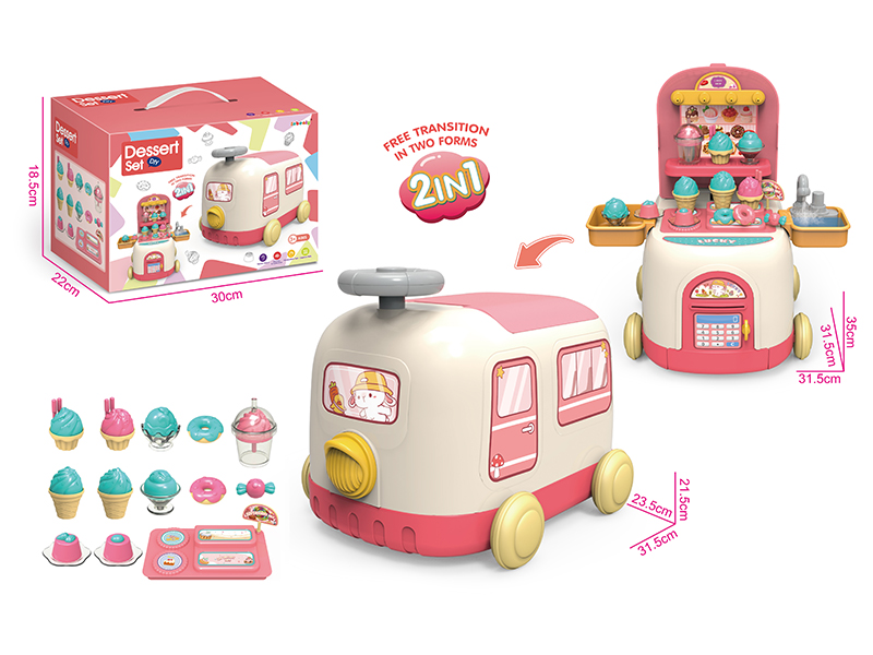 Dessert Set Storage Train