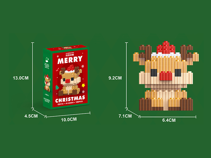Reindeer Building Blocks 180PCS