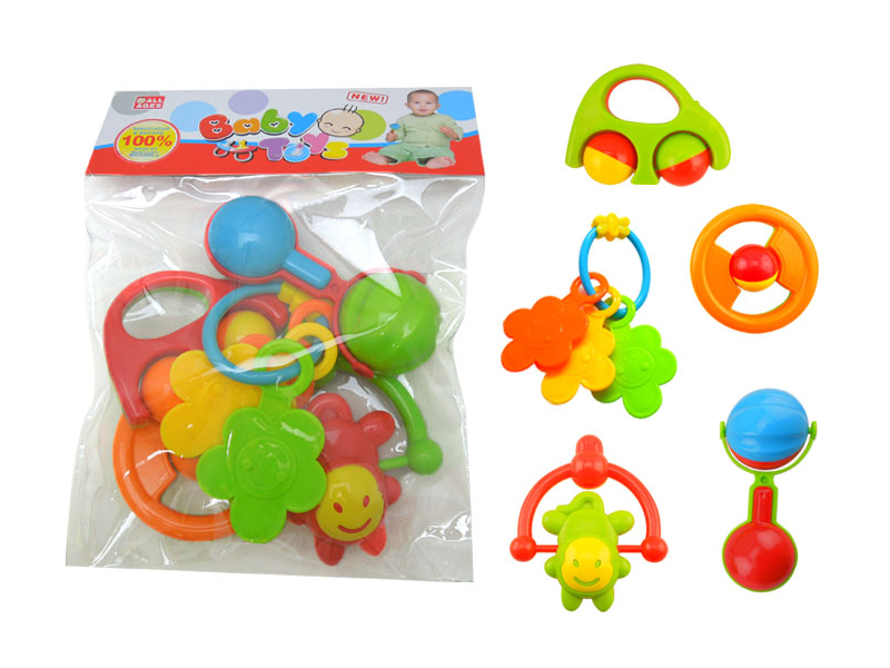 5PCS Baby Rattles