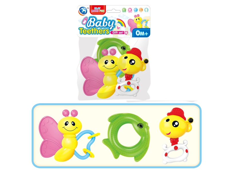 3PCS Baby Rattles