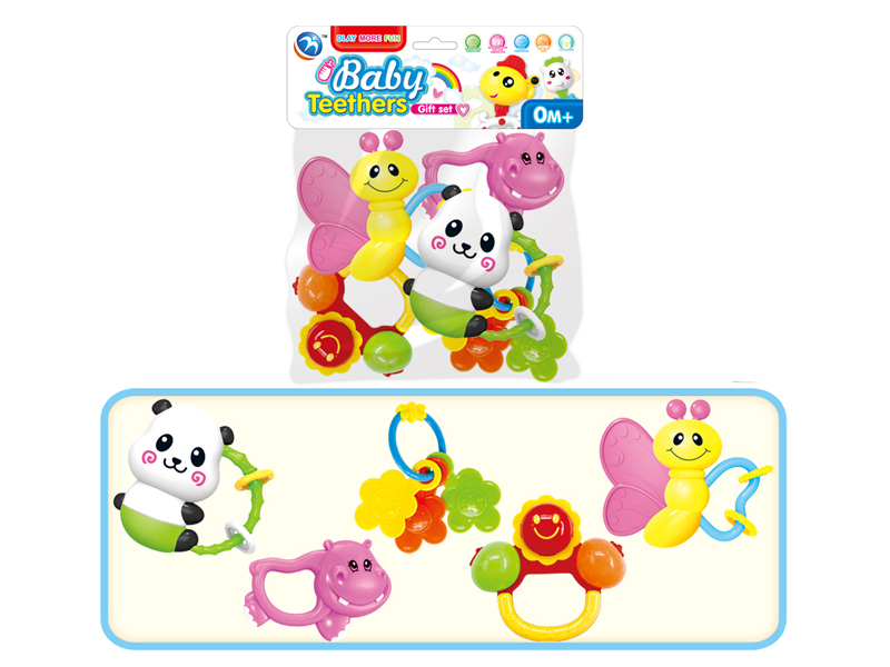 5PCS Baby Rattles