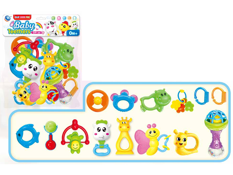 14PCS Baby Rattles