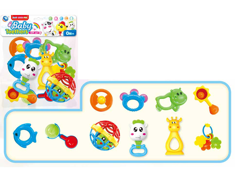 10PCS Baby Rattles