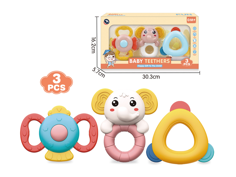 3PCS Baby Rattles