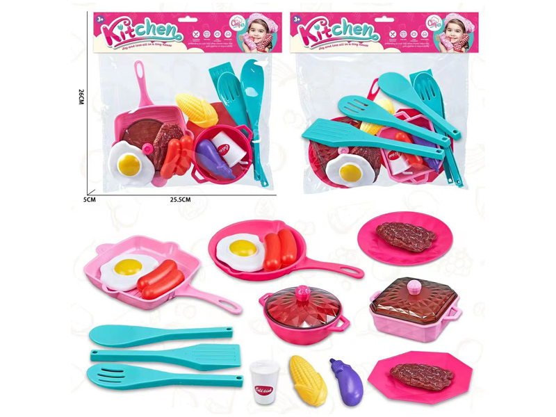 Simulated Tableware Toy Set