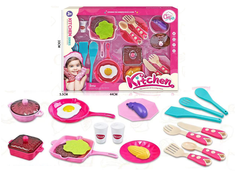 Simulated Tableware Toy Set