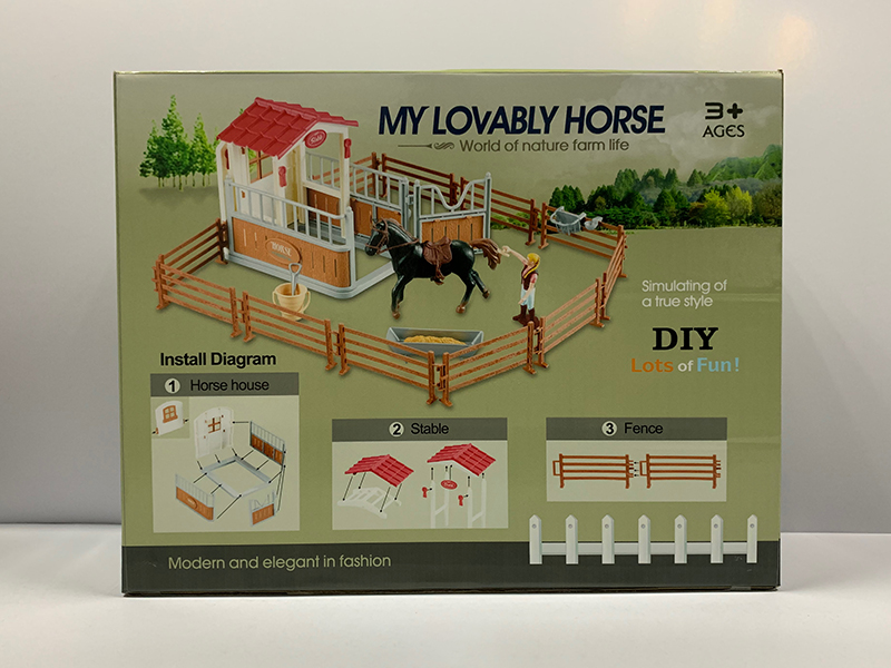 Horse House Set