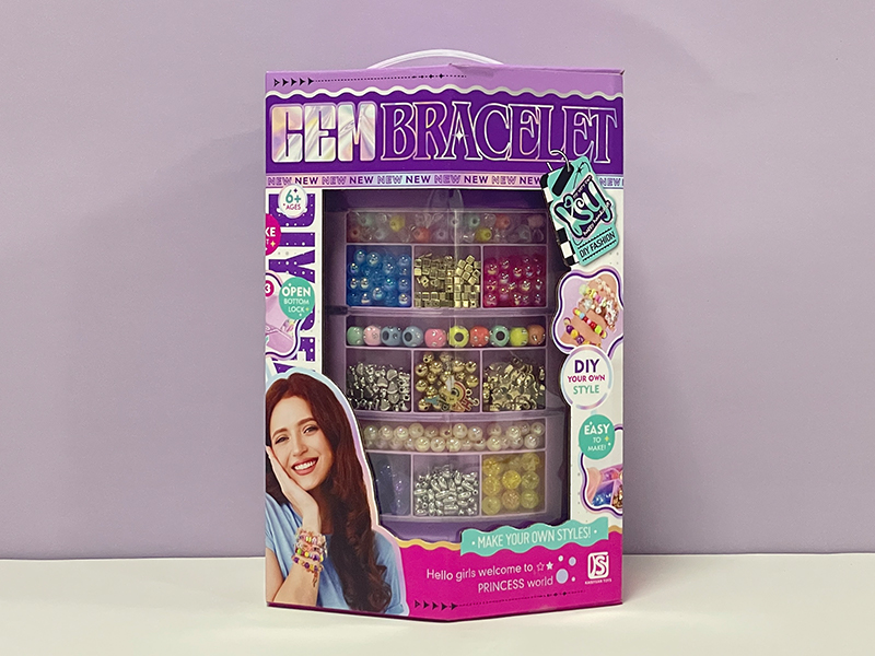 DIY Beaded Multi Layer Storage Box