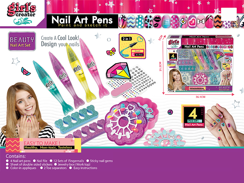 Art Nail Pens Set