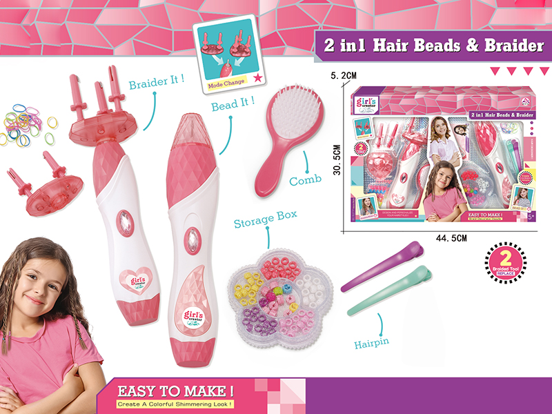 2 In 1 Hair Beads & Braider