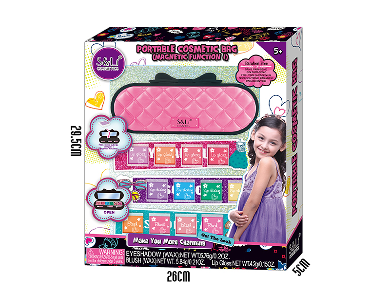 Portable Makeup Bag (Magnetic Function)