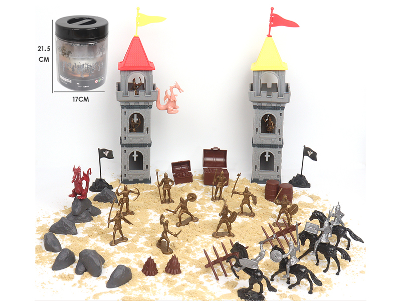 64PCS Castle Set