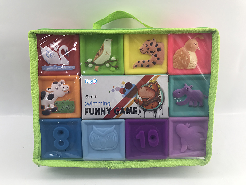 Pad Printing Soft Plastic Buliding Blocks
