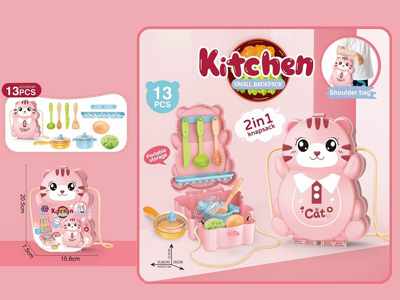 Kitchen Toy Storage Backpack