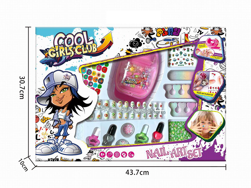 Storage Nail Dryer + Nail Polish Set
