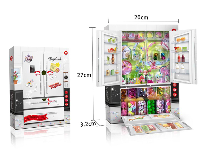 DIY Girl Decoration Toy Blind Box (Sticker + Beads + Bracelet + Necklace)