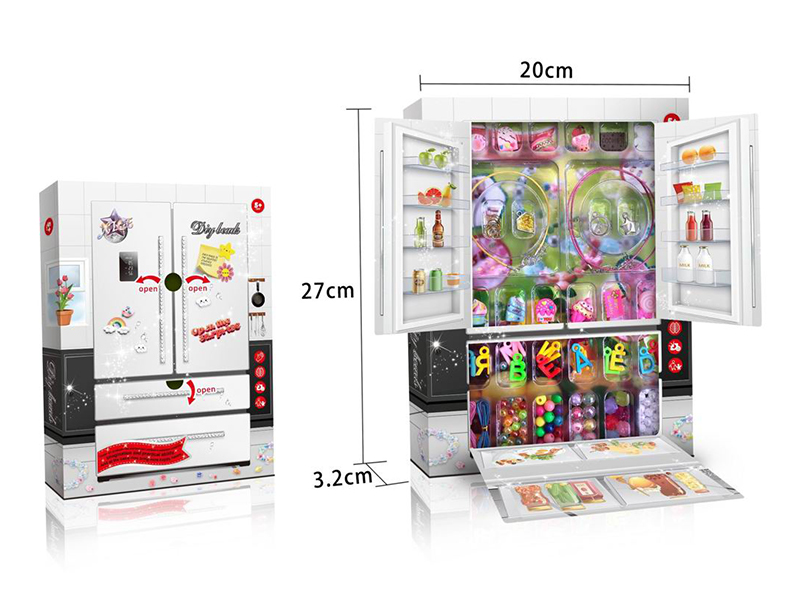 DIY Girl Decoration Toy Blind Box (Sticker + Beads + Bracelet + Necklace)