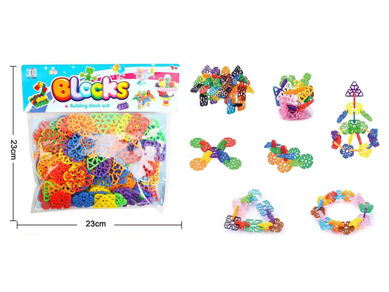 Strange Shaped Snowflake Block Set