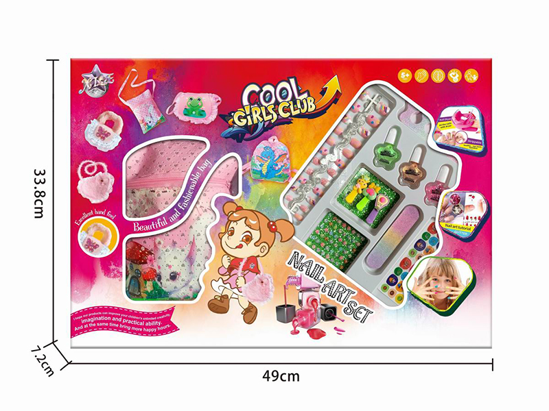 Fashion Bag + Nail Art Set