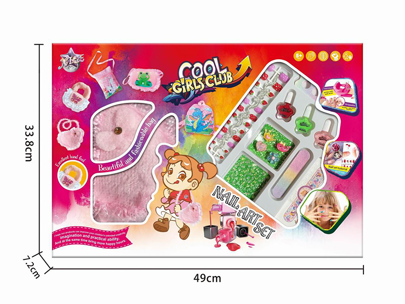 Fashion Bag + Nail Art Set