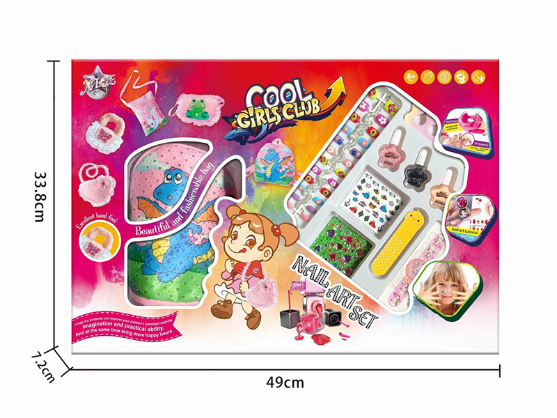 Fashion Bag + Nail Art Set