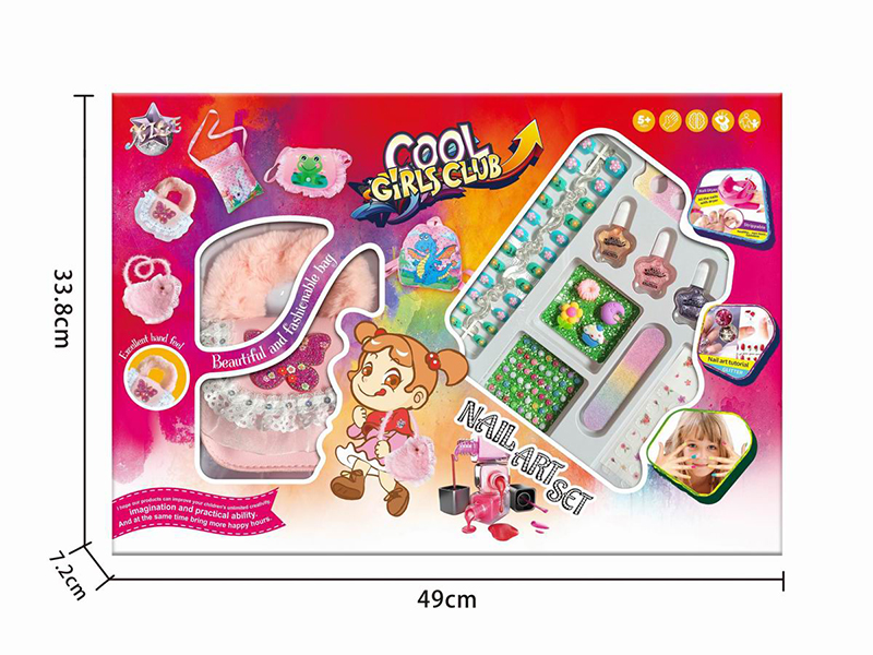 Fashion Bag + Nail Art Set