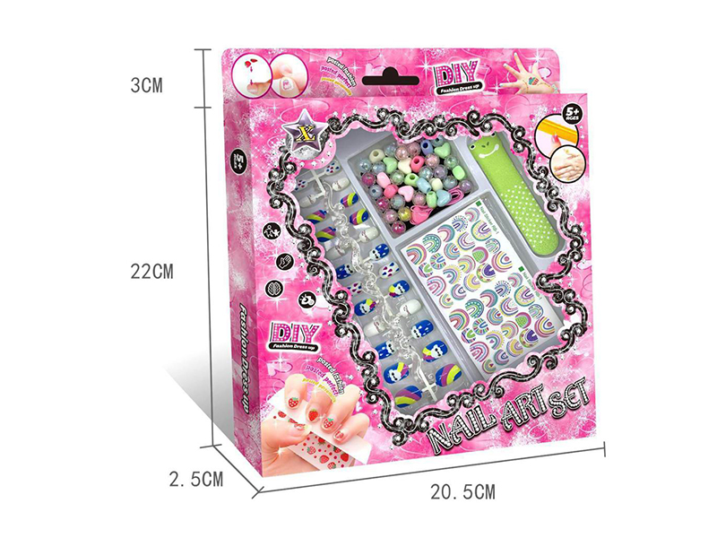 DIY Nail Art Set + DIY Beads