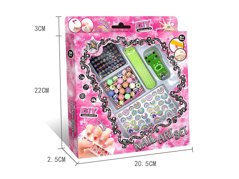 DIY Nail Art Set + DIY Beads