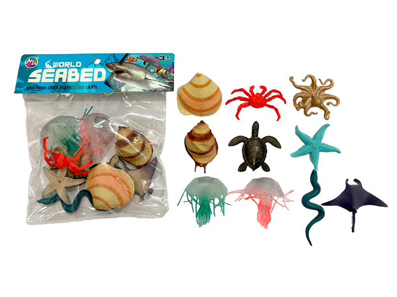 10PCS Ocean Toy Set