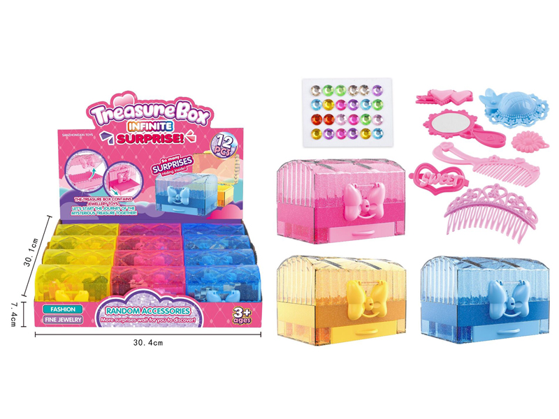 12PCS Amazing Treasure Chest