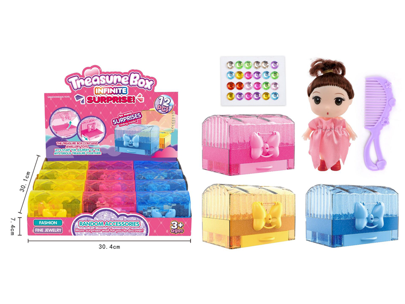 12PCS Amazing Treasure Chest