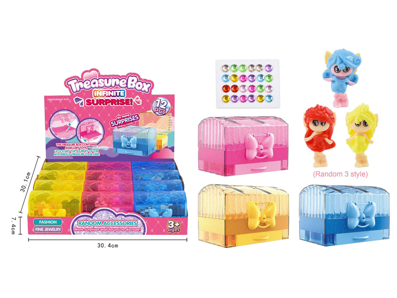 12PCS Amazing Treasure Chest