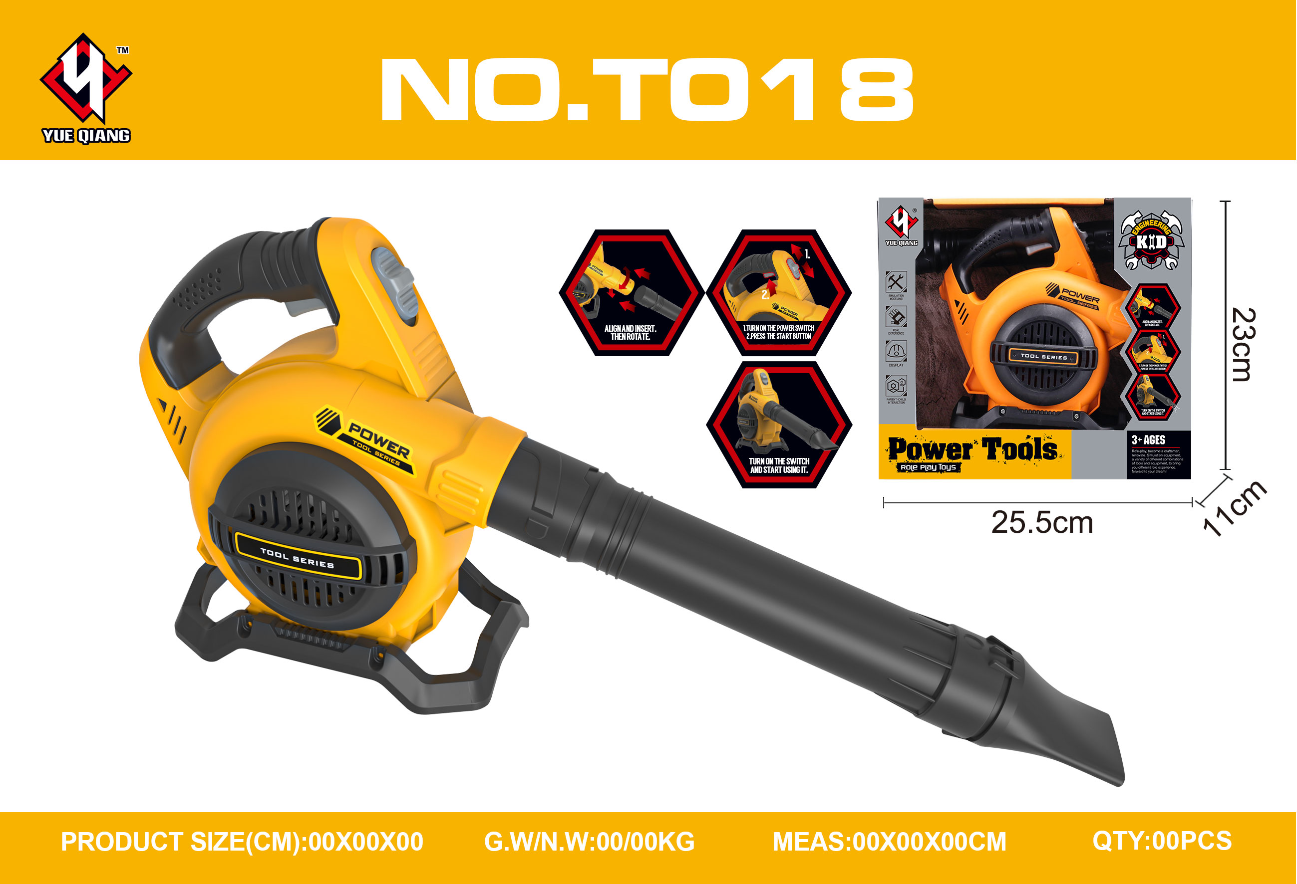 Air Blower Tool Toy