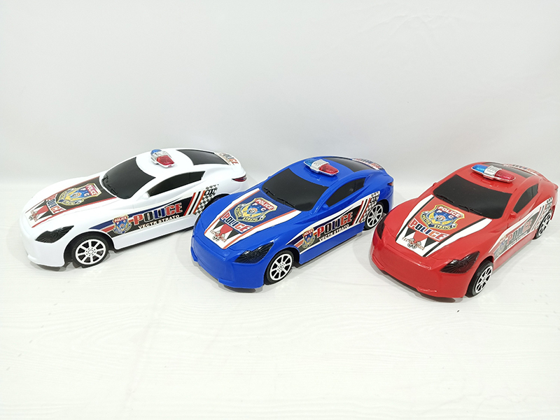 Friction Police Car