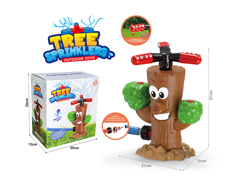Tree Head Sprinkler Outdoor Toy