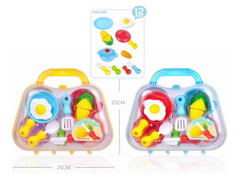 12PCS Kitchen Toy Set